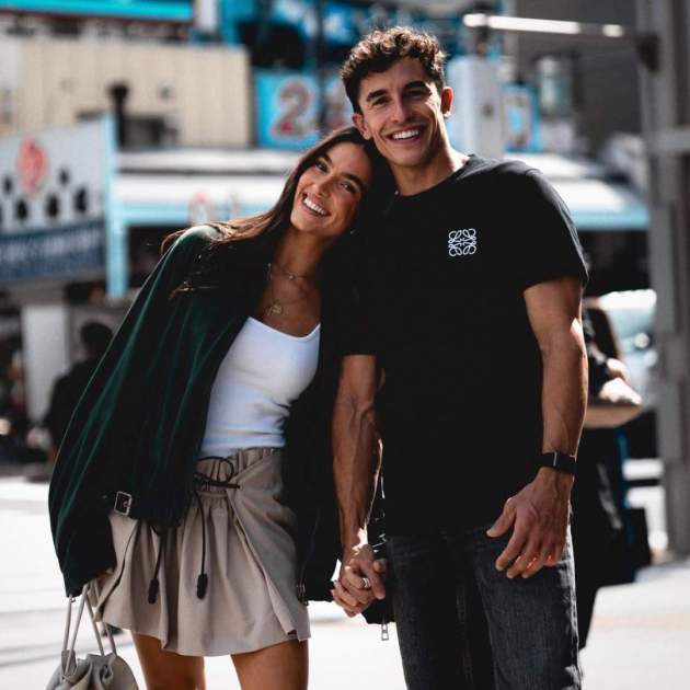 Gemma Pinto felicita Marc Márquez / Instagram