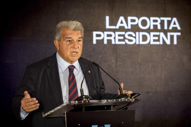 Presentació president FC Barcelona Laporta / Foto: Carlos Baglietto