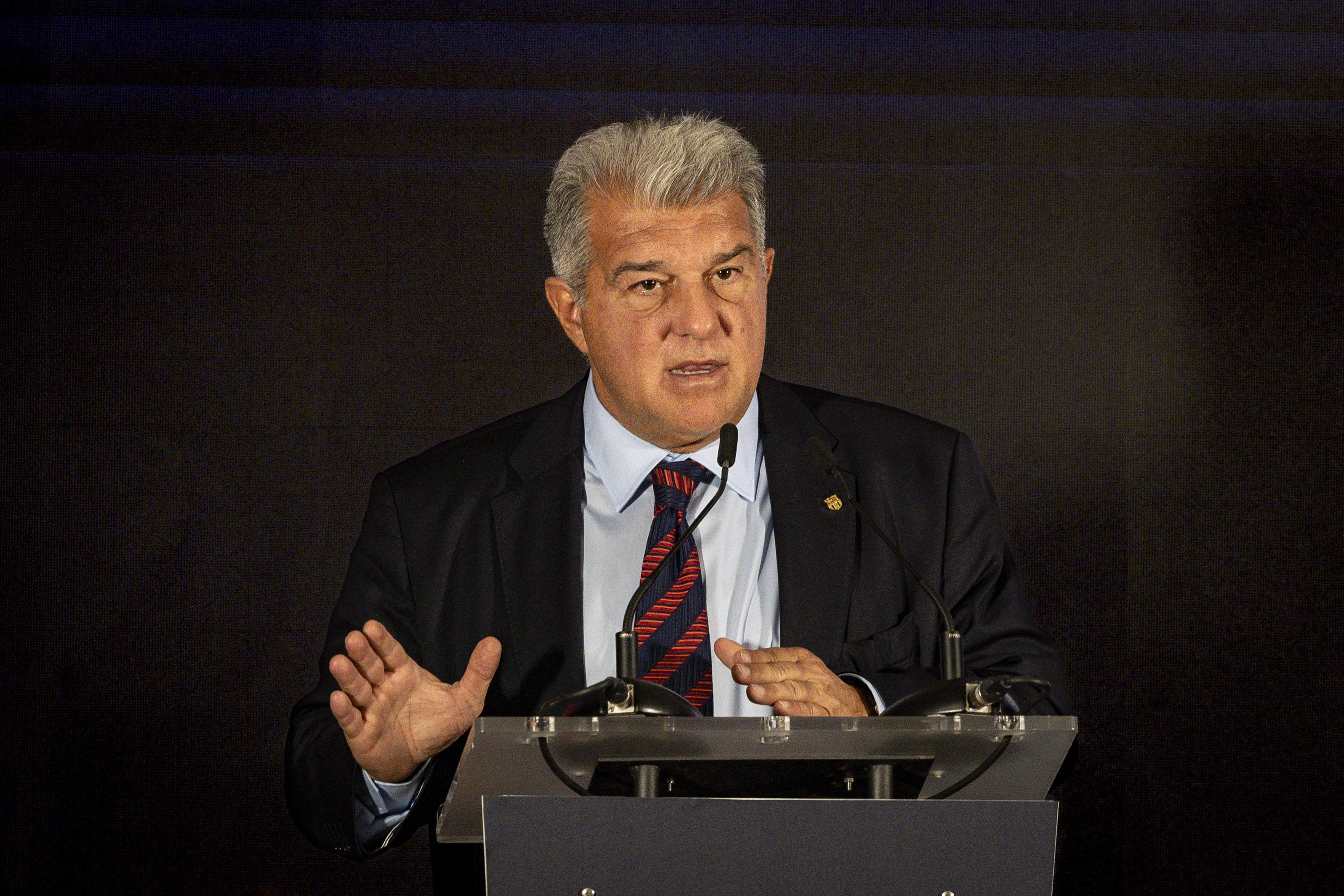 Laporta eleva to contra Font: "És l'únic risc per al projecte esportiu actual del Barça"