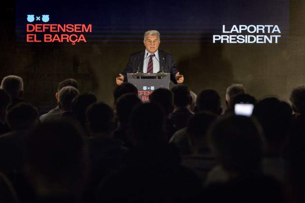 Presentació president FC Barcelona Laporta / Foto: Carlos Baglietto