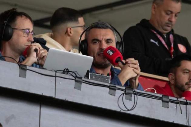 Miquel Agut, narrador dels partits del Girona a RAC1 IG