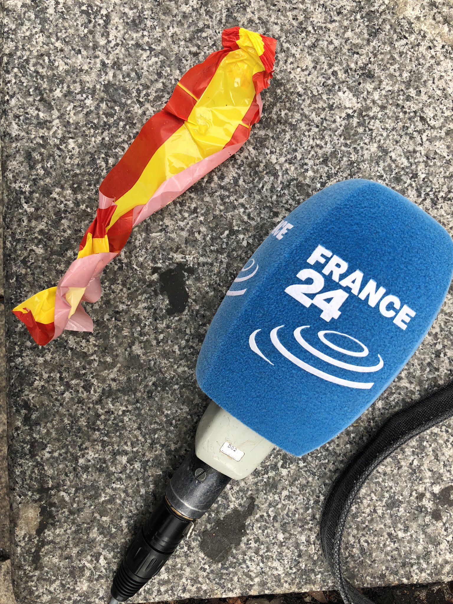 Una periodista francesa, assetjada per espanyolistes