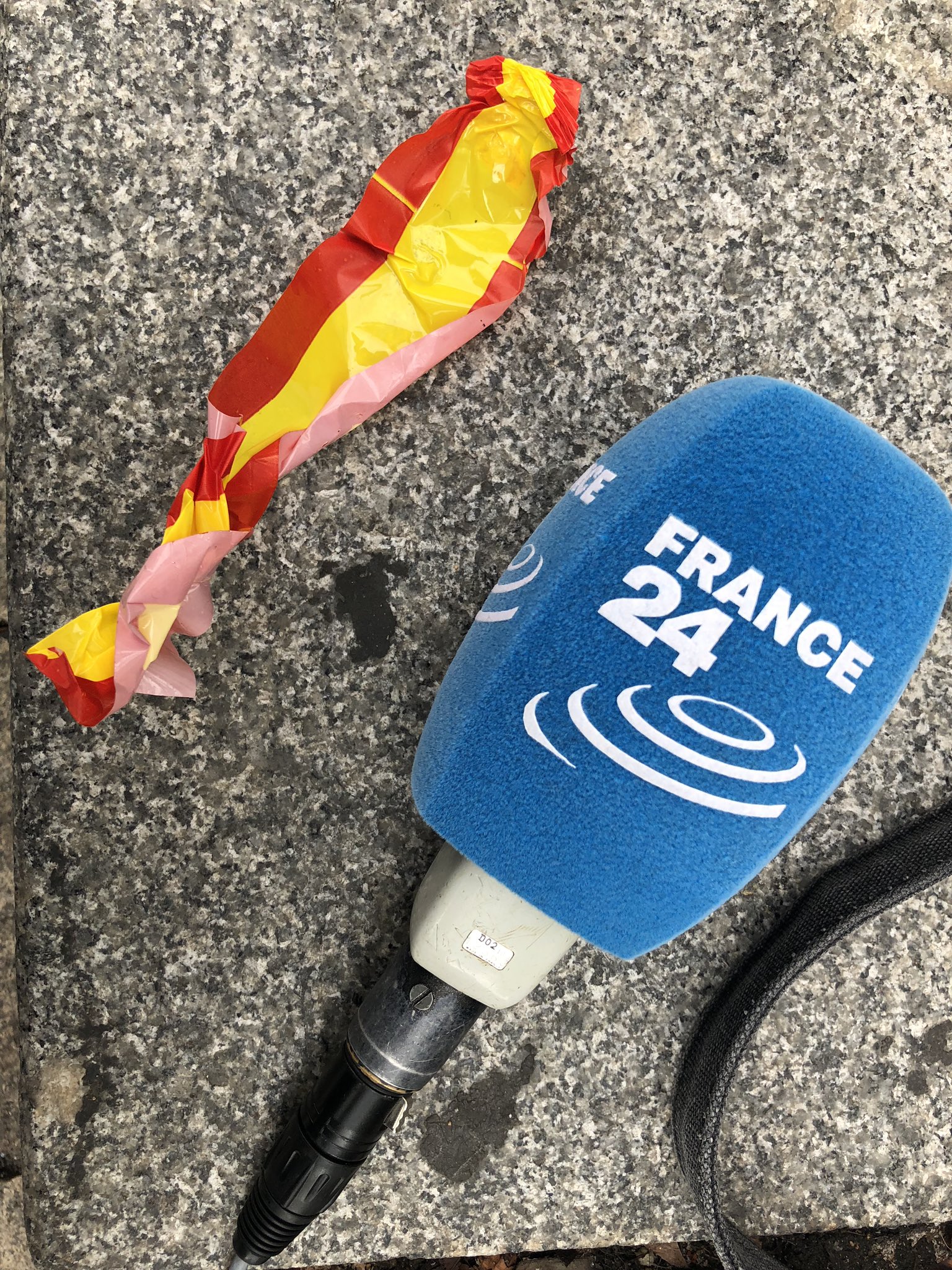 Una periodista francesa, assetjada per espanyolistes Una periodista francesa, assetjada per espanyolistes