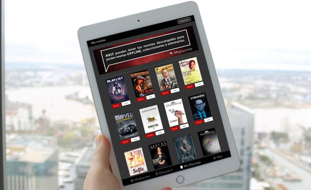 Mediazines per a iPad Ofereix una Col·lecció de 12 Revistes Interactives