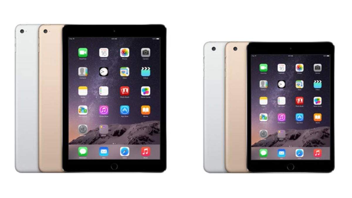iPad Mini 3 o iPad Air 2, ¿Quin triar?