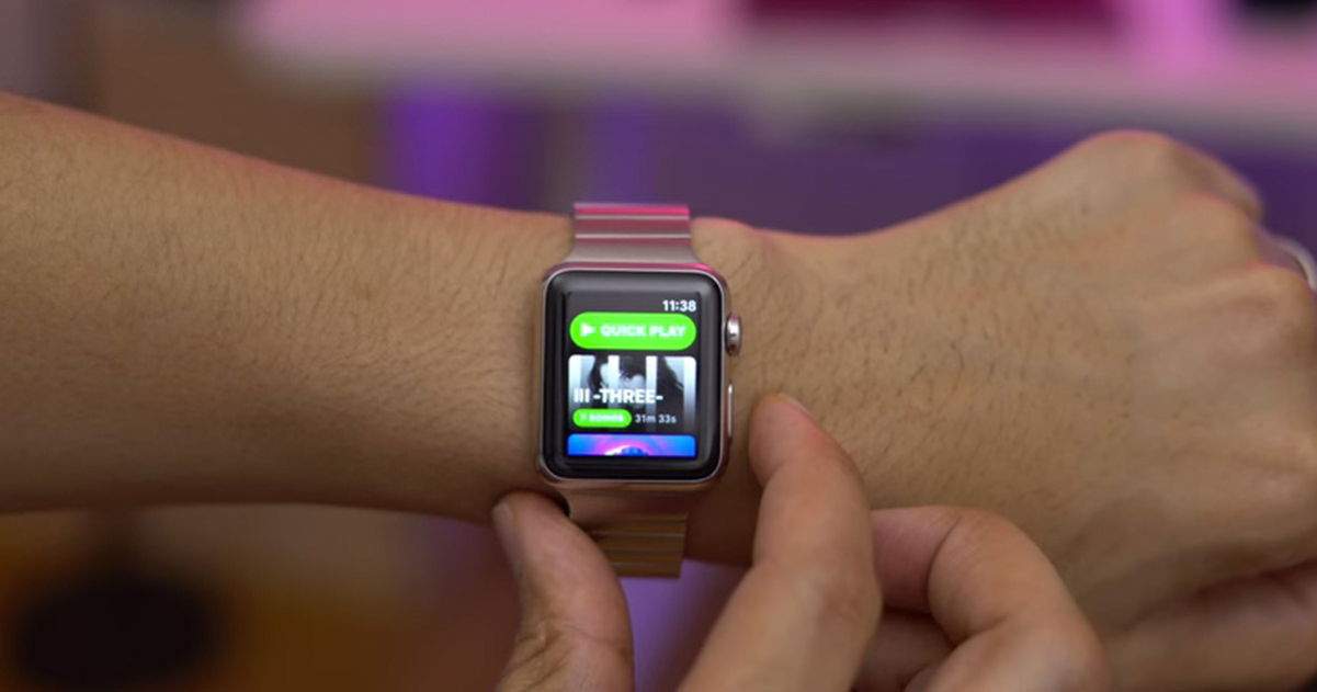 Conoce Spotty, la app con la que podrás escuchar Spotify con tu Apple Watch