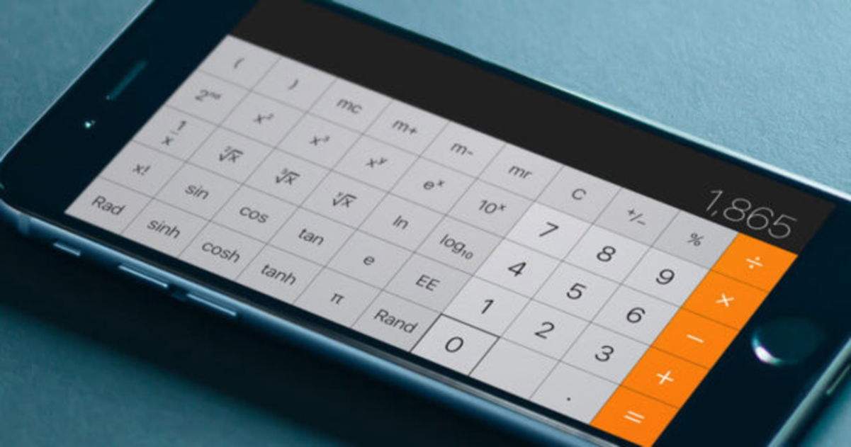 Així s'accedeix a la calculadora científica del teu iPhone
