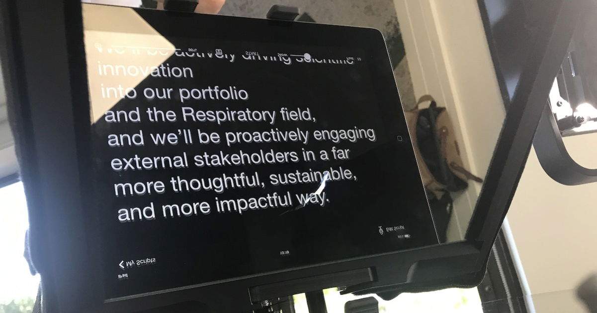 Convierte tu iPhone o iPad en un teleprompter, instalando apps o sin instalar nada