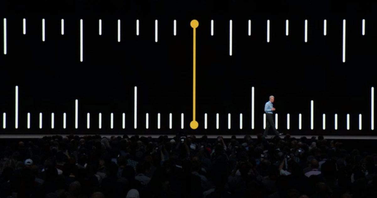 Así funciona Measure, una de las nuevas apps de iOS 12 más espectaculares de la WWDC 2018