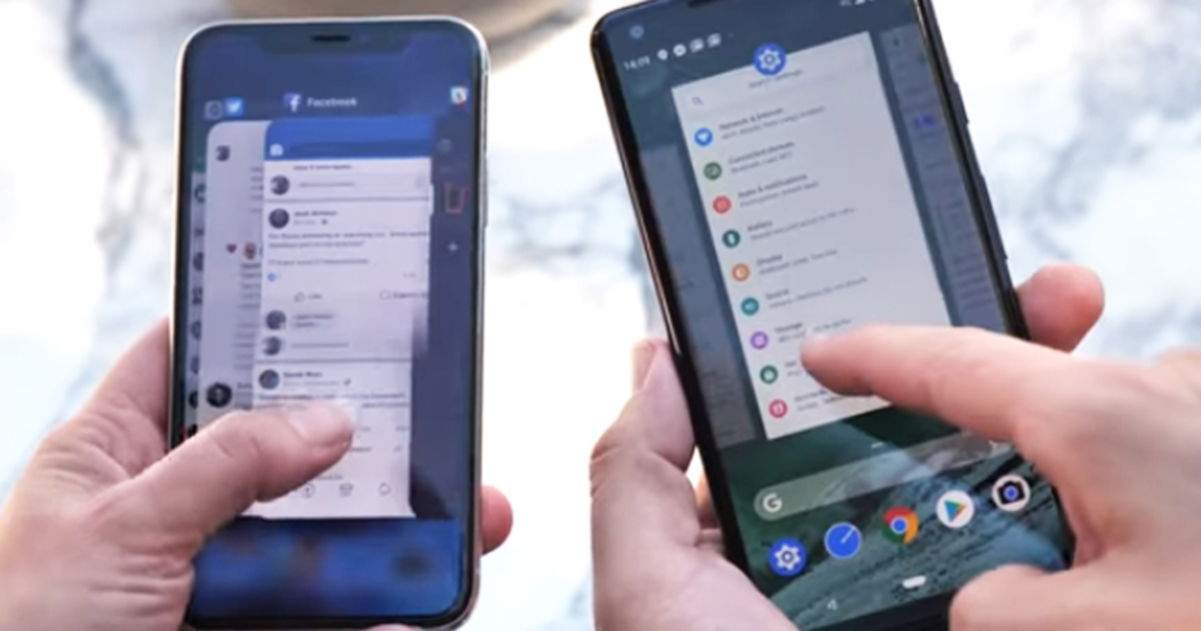 Android P vs. iPhone X: ¿Qué navegación con gestos es mejor?