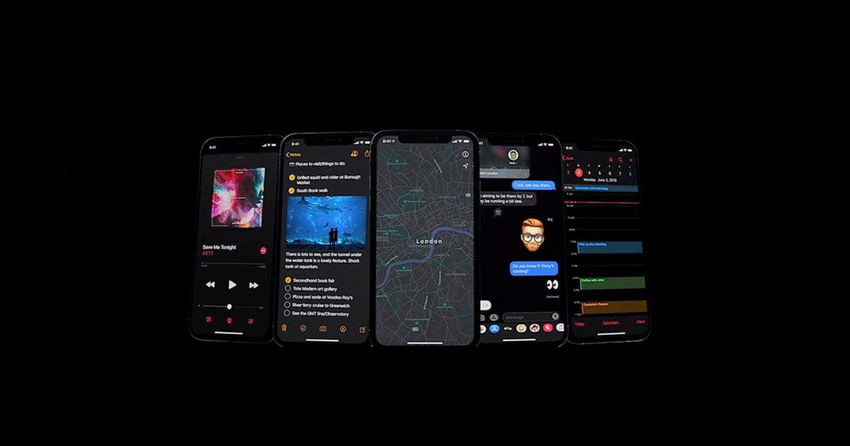 Així és i així funciona exactament la manera fosca d'iOS 13