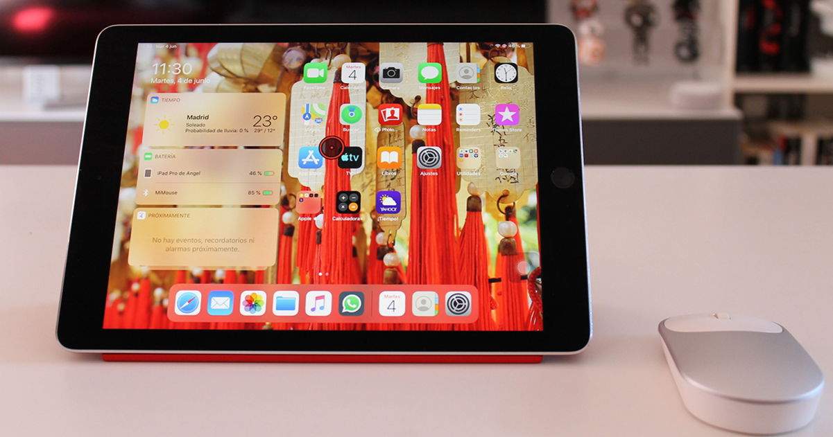 Así es como funciona y se configura un ratón en iOS 13 y iPadOS