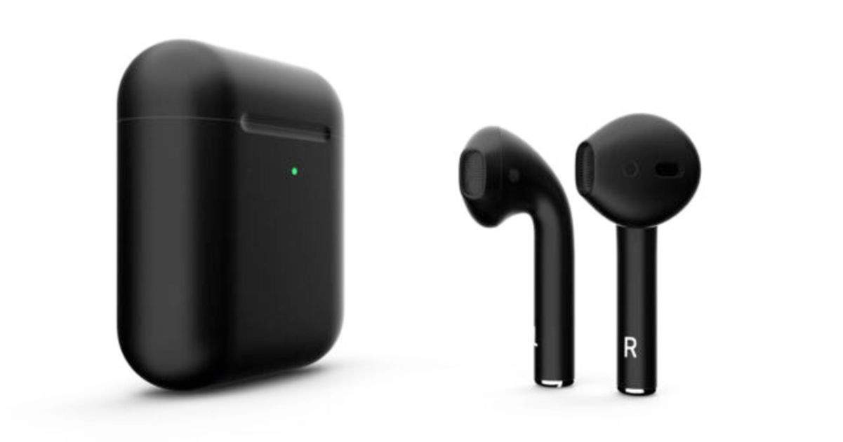 Ya es posible tener unos AirPods 2 en negro mate, pero te costarán más
