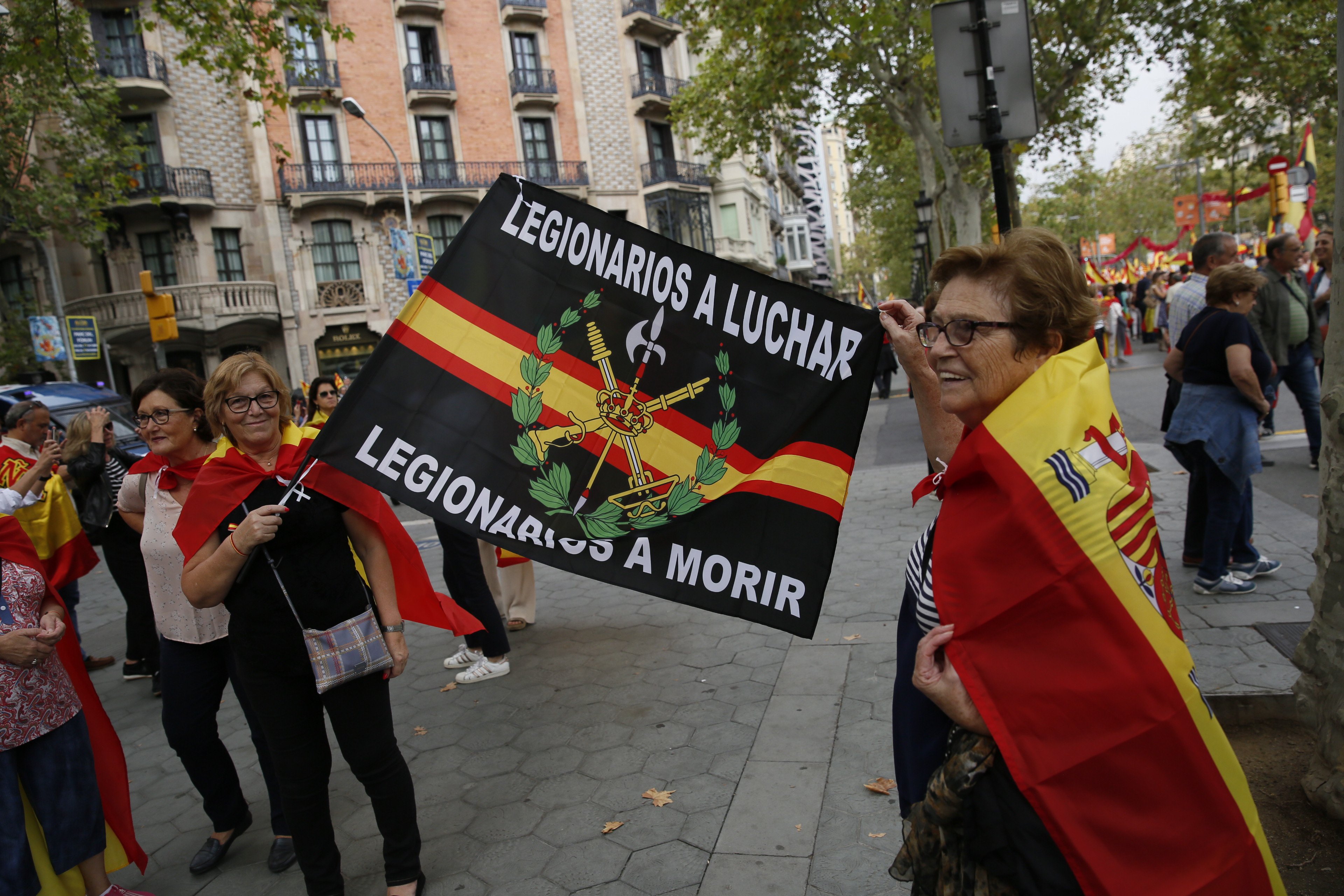 Ultimátum a los exlegionarios: el 10 de febrero fuera de Sant Andreu