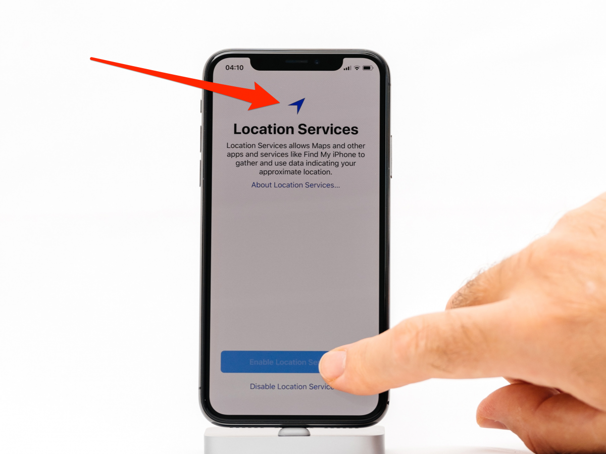 ¿Sabes lo que significa este pequeño icono con una flecha que aparece en tu iPhone?