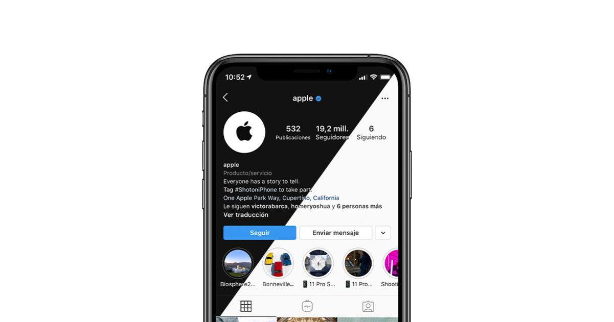 El mode fosc arriba a Instagram i s'activa solament en iOS 13