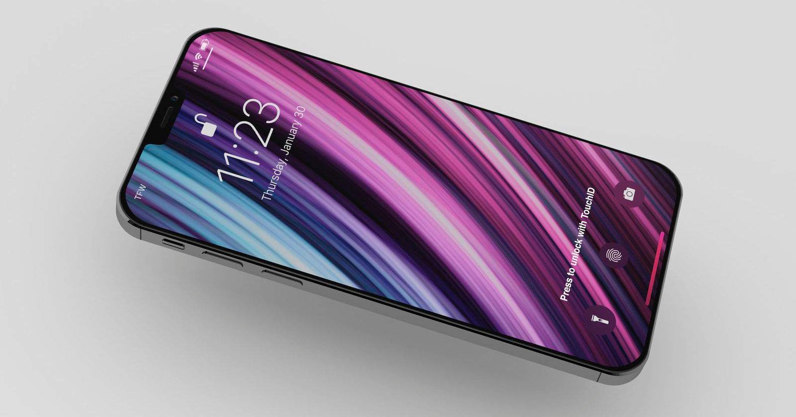 Un nuevo rumor dice que Apple está preparando un iPhone 12 5G con Touch ID bajo la pantalla