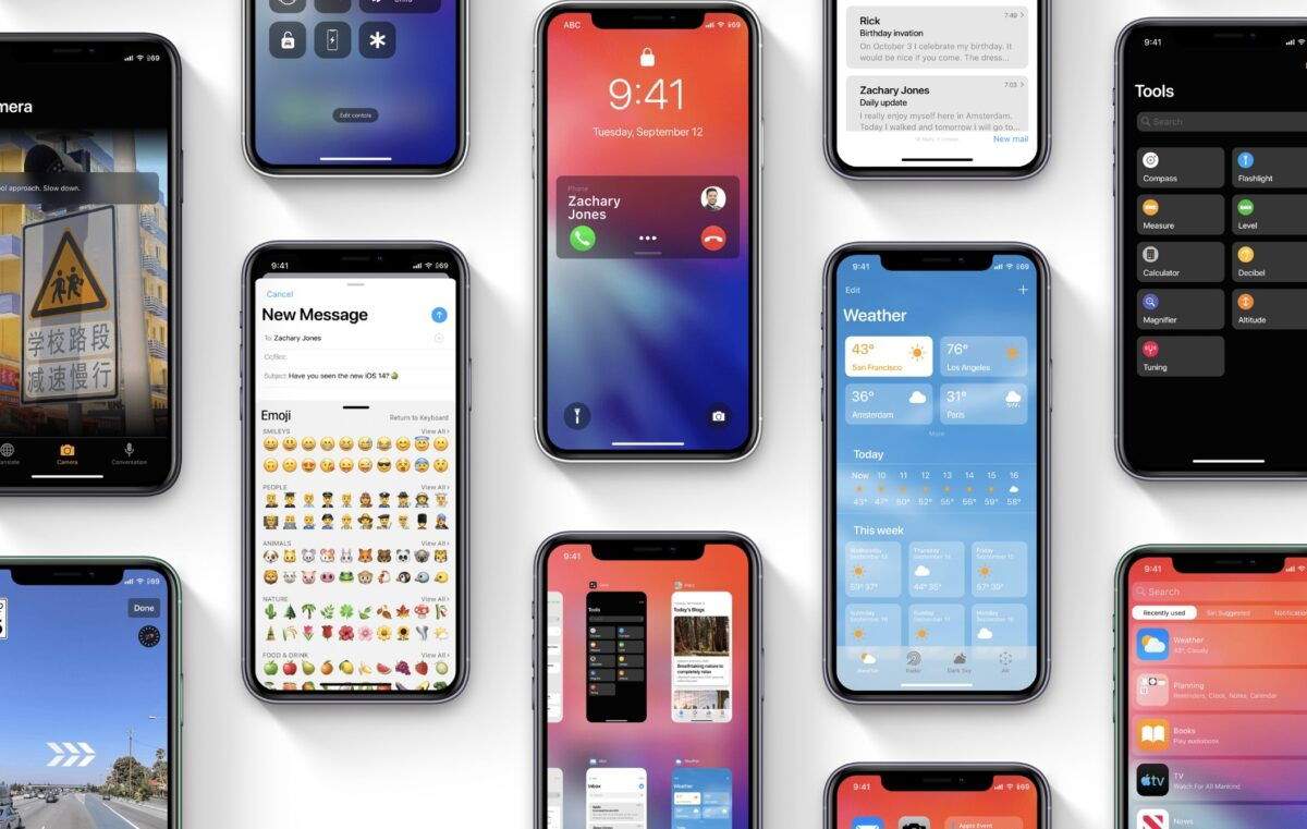 Nou concepte d'iOS 14 amb totes les novetats rumorejades