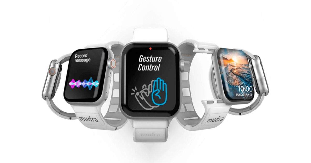 Esta “correa inteligente” permite controlar el Apple Watch mediante gestos