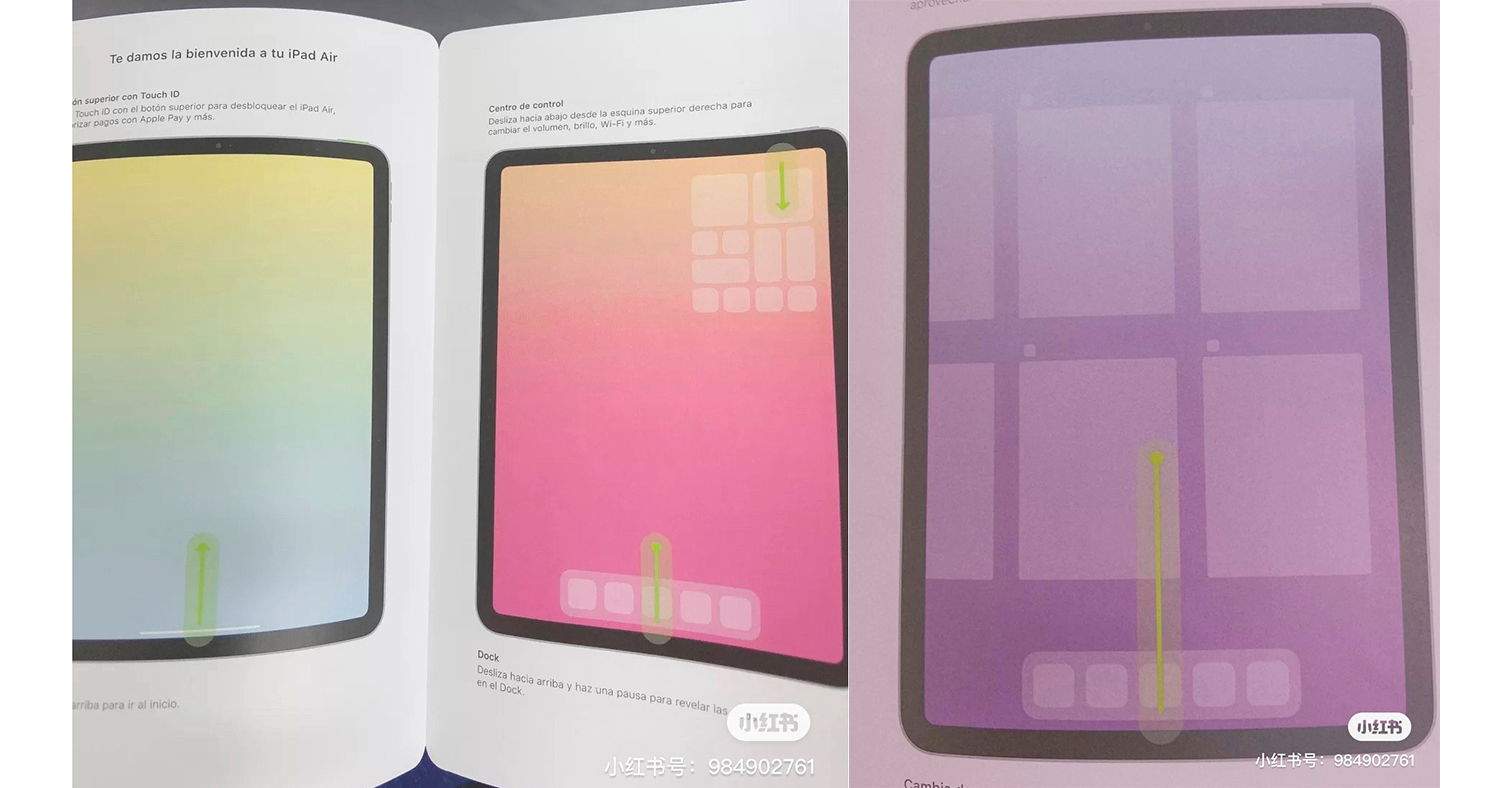 Se filtra el manual del iPad Air 2020: nuevo diseño, sin botón y con Touch ID