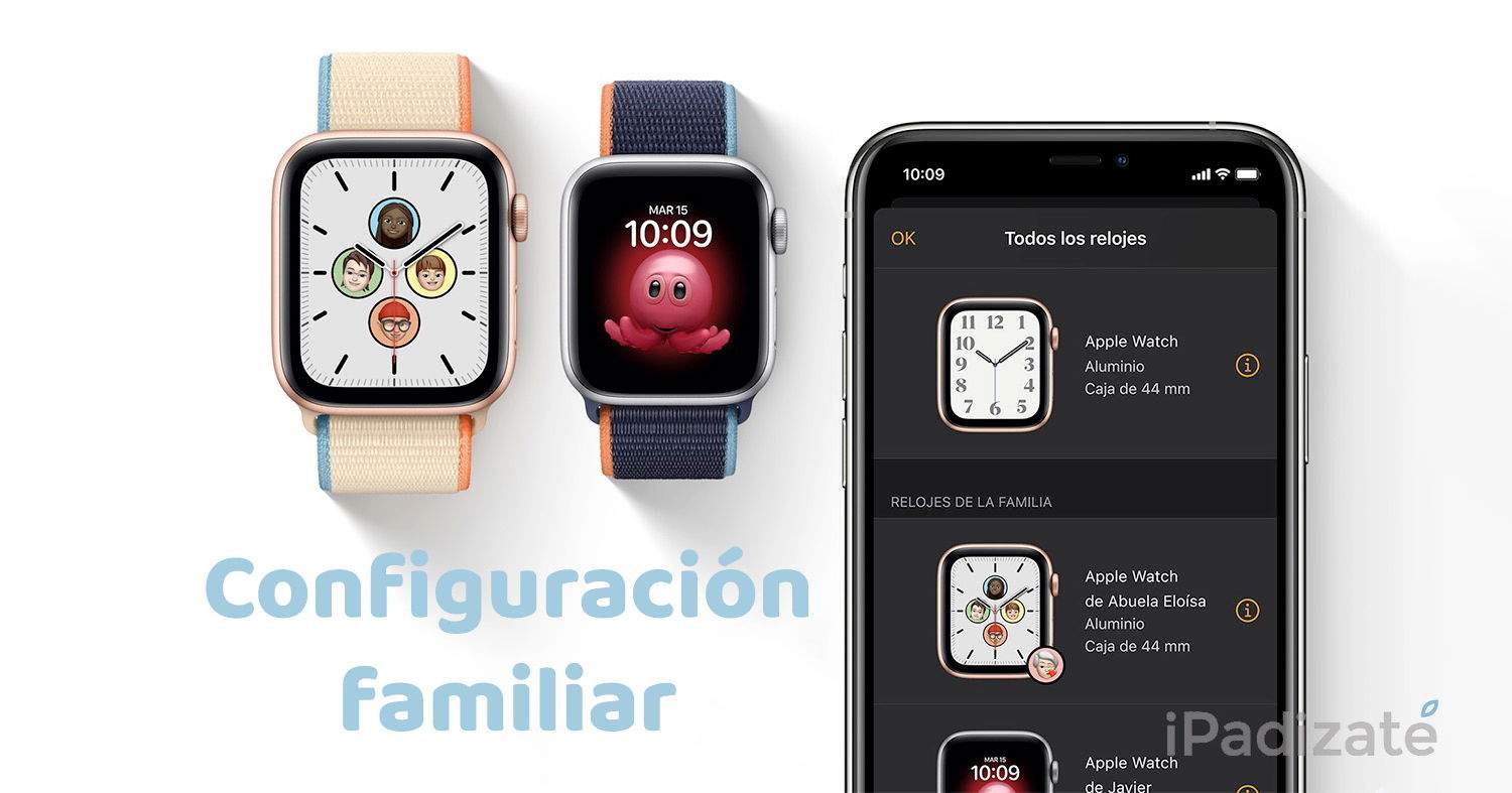 Com configurar un Apple Watch sense iPhone gràcies a Configuració familiar