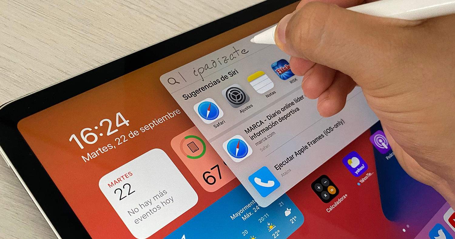 Cómo utilizar Scribble o Escribir a mano en iPadOS 14 en español