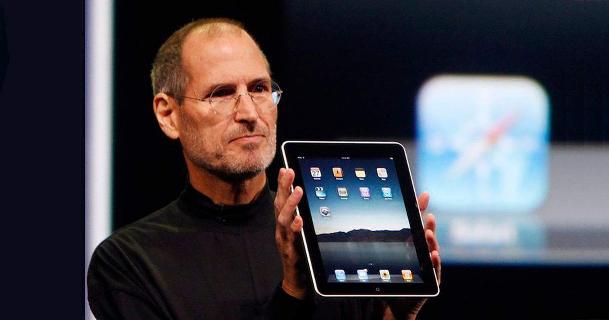 Es compleixen 11 anys des de la presentació de l'iPad a càrrec de Steve Jobs