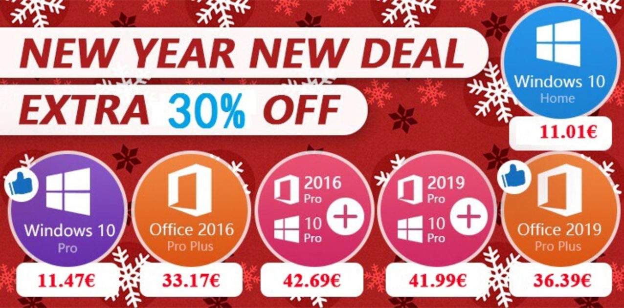 Comença l'any 2021 amb una llicència de Windows 10 per 11 euros