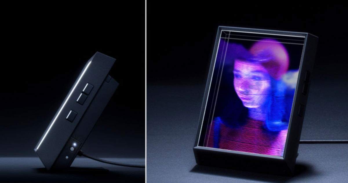 Este marco crea hologramas 3D con las fotos modo retrato de tu iPhone