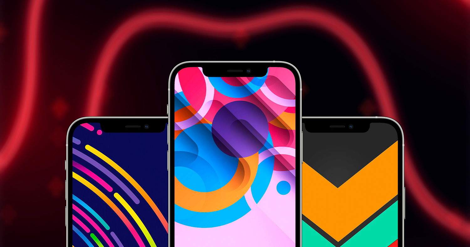 Estos fondos de pantalla con formas geométricas son geniales