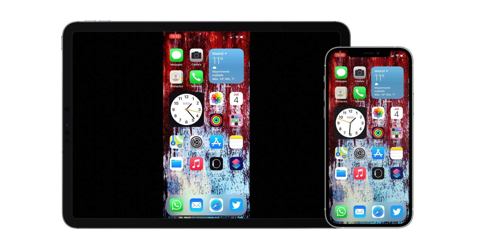 Cómo ver y duplicar la pantalla del iPhone en el iPad