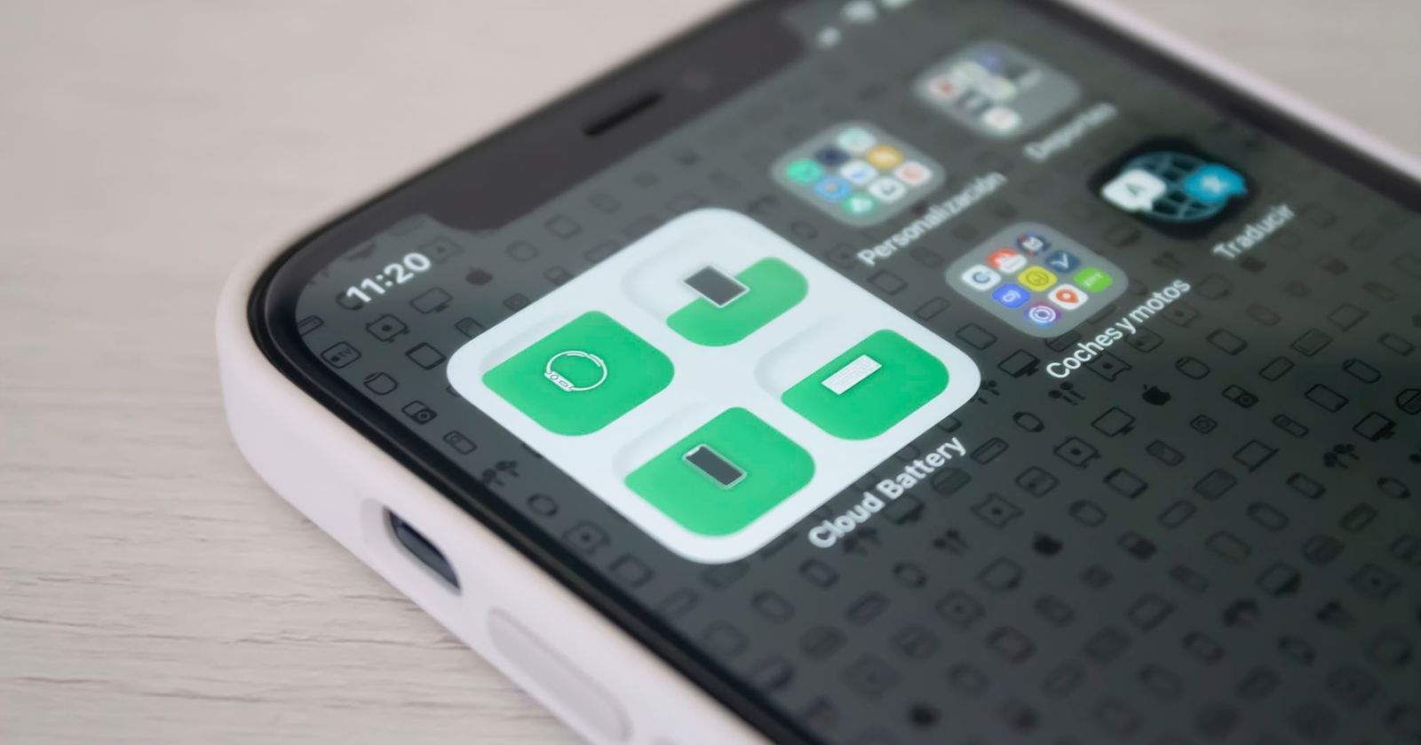 Cómo tener un widget en el iPhone con la batería de todos tus dispositivos