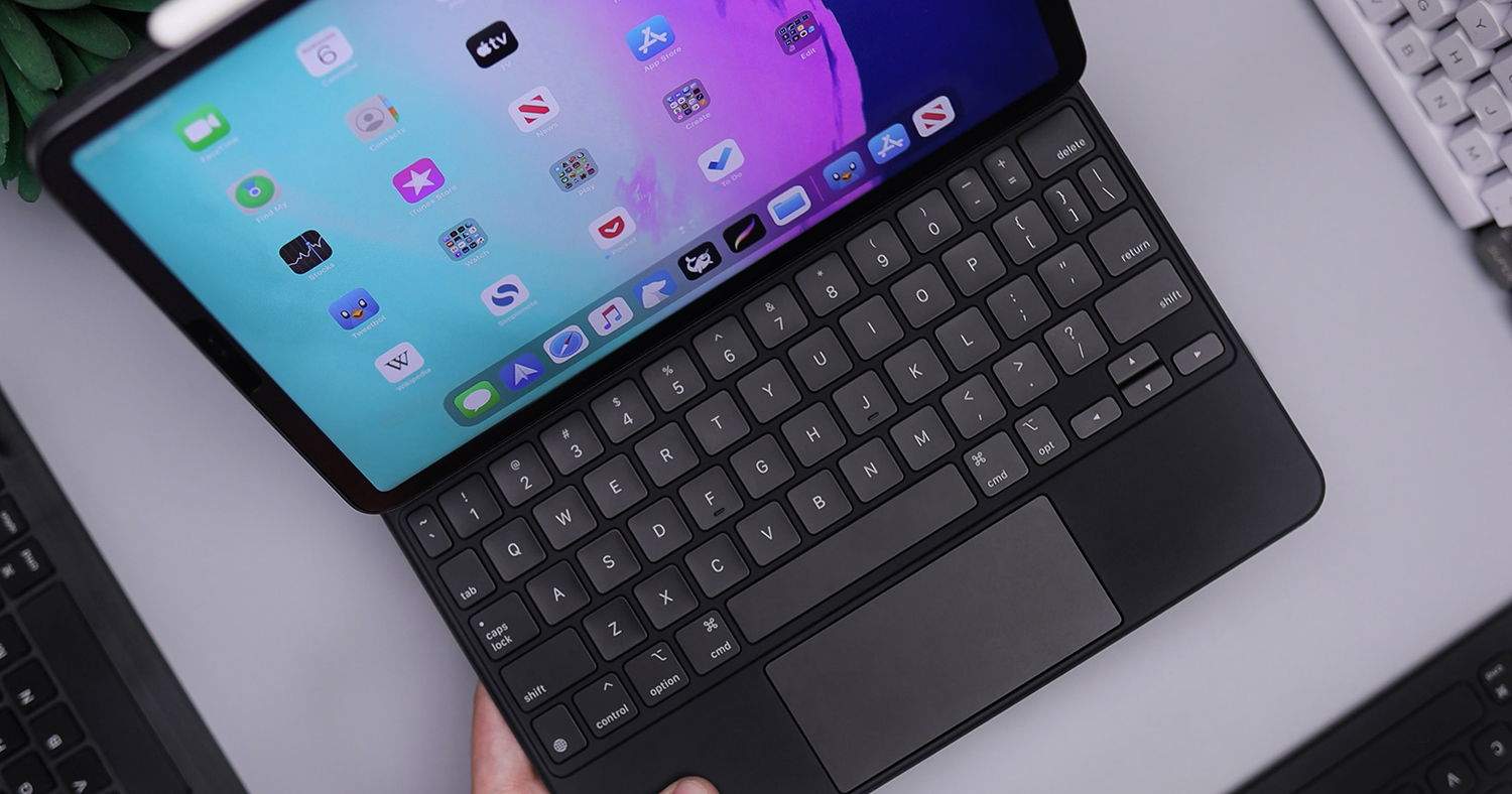 El nuevo iPad Pro de 12,9 pulgadas funciona con el antiguo Magic Keyboard, pero con una condición