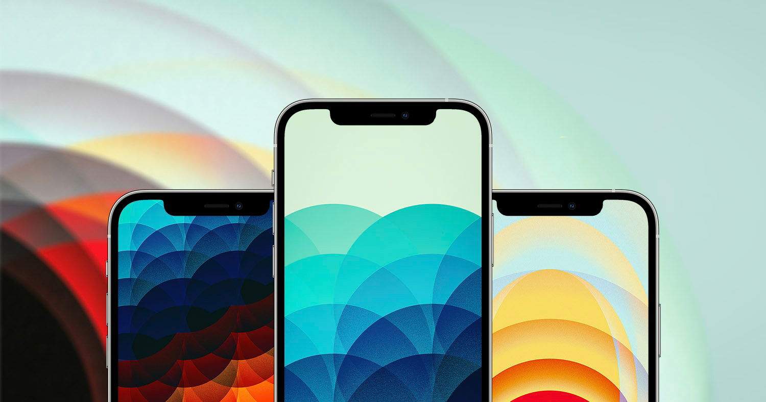 Estos wallpapers con círculos geométricos son geniales