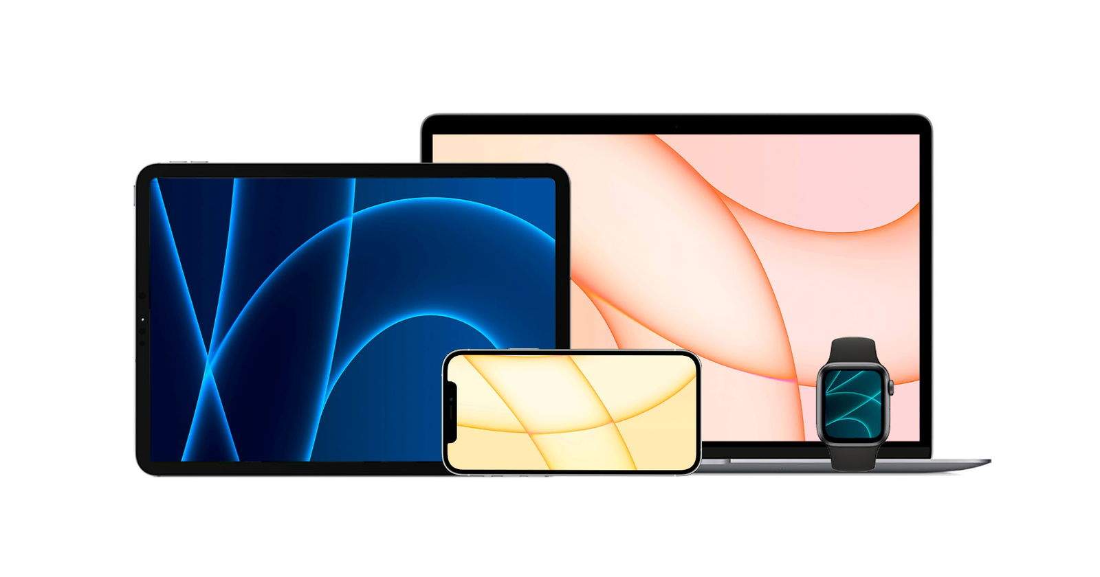 Descarga los wallpapers de los iMac 2021, con modo claro y oscuro