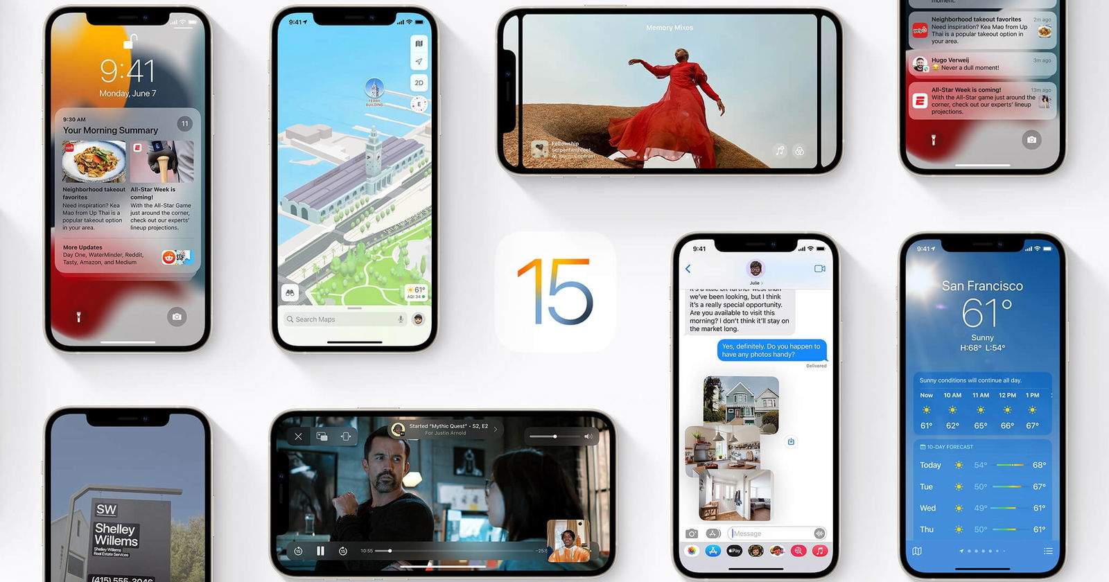 Tots els iPhone compatibles amb iOS 15