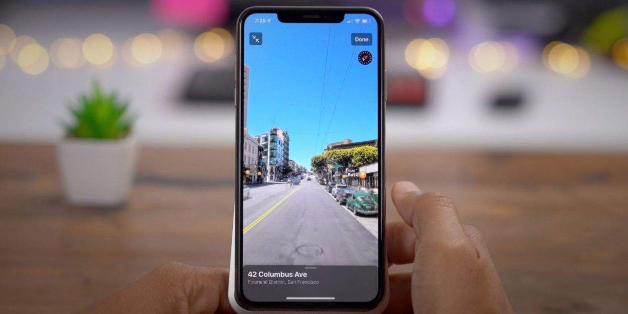 Si tienes iOS 15 en tu iPhone, puedes tener indicaciones con realidad aumentada en Apple Maps