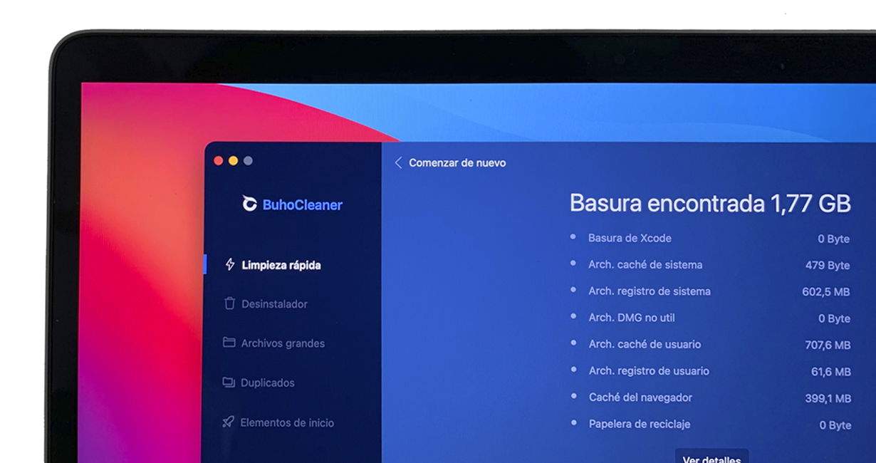 BuhoCleaner: una útil app para optimizar el rendimiento de macOS y limpiar tu Mac