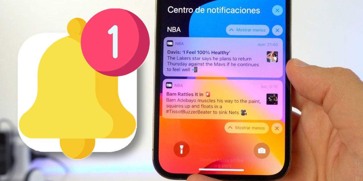 Para saber las notificaciones que recibes cada día en tu iPhone, solo tienes que hacer una cosa