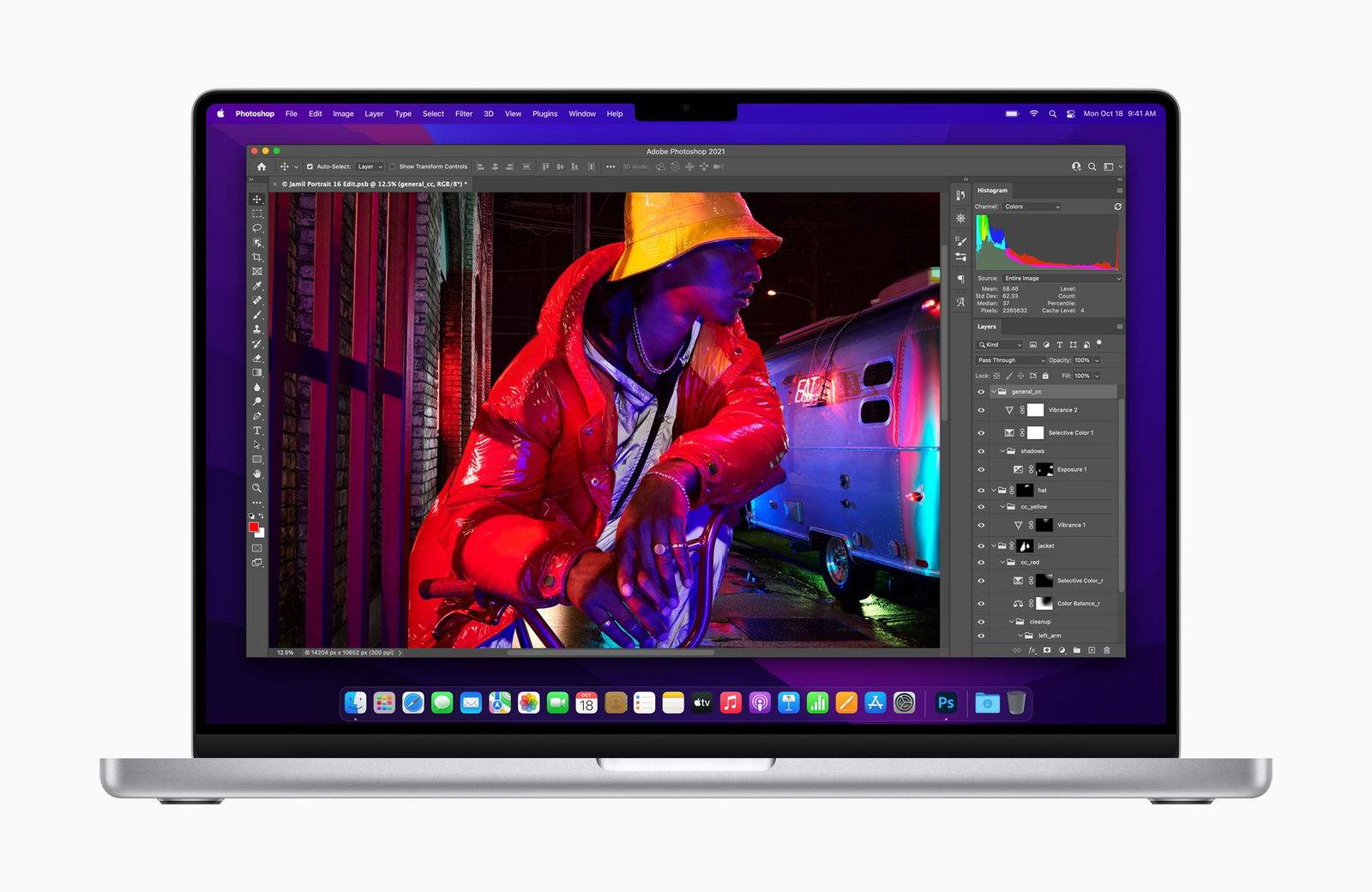 Això és el que fa el punter del rató en passar pel 'notch' del MacBook Pro