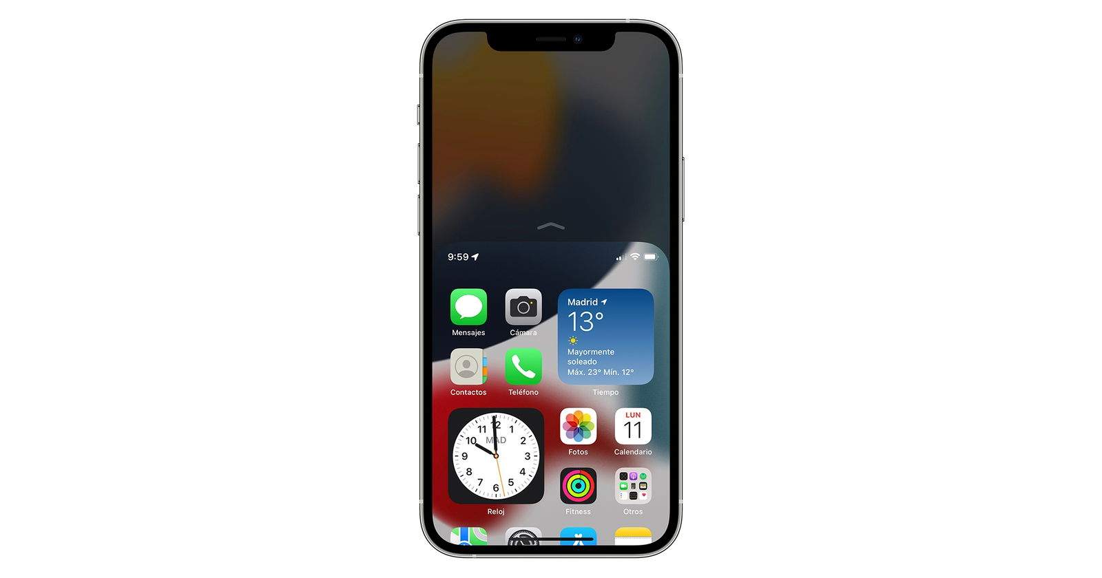 Per què la pantalla de l'iPhone es baixa?