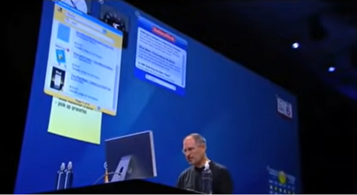 El dia que Steve Jobs es va riure de Windows en plena presentació