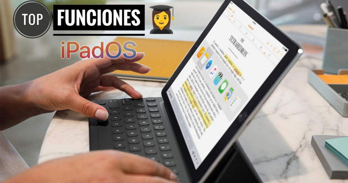 Aquestes són les funcions essencials d'iPadOS per als estudiants