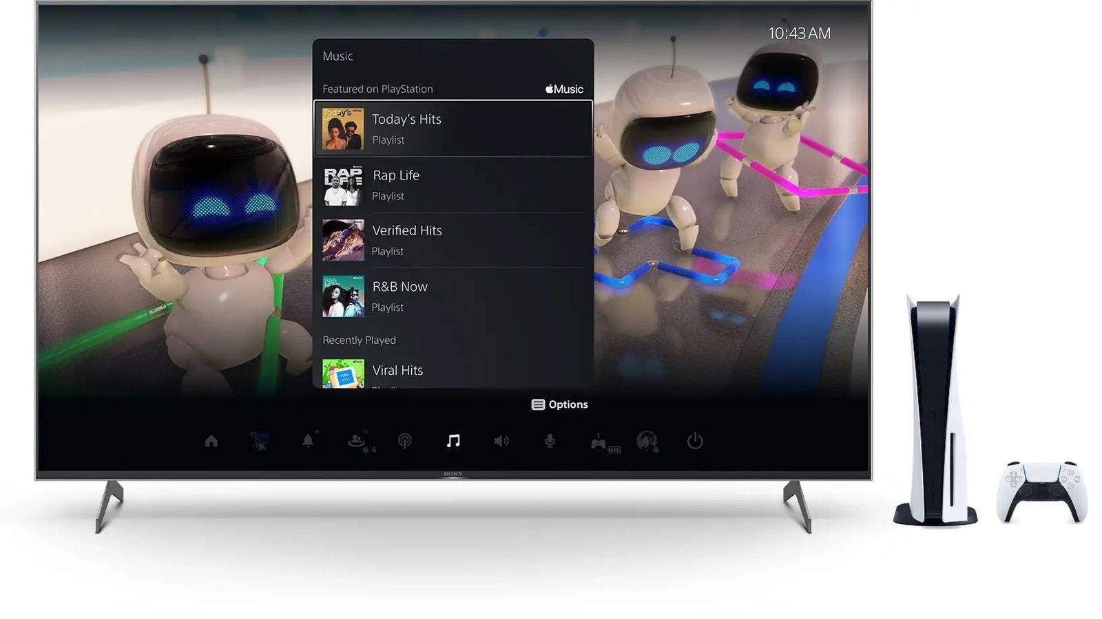 L'app d'Apple Music ja disponible a PlayStation 5