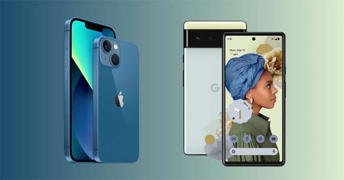 iPhone 13 vs Google Pixel 6: ¿cuál es mejor comprar?
