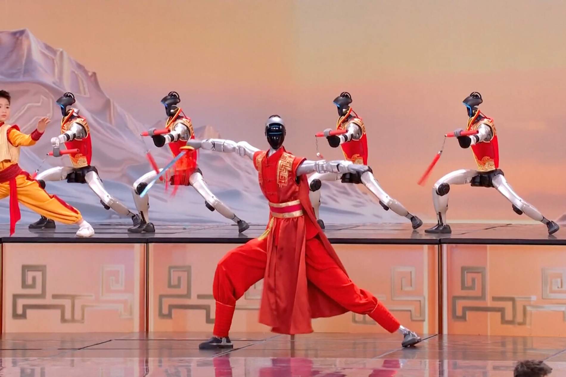 China fascina al mundo con una espectacular exhibición de robots con una tecnología nunca vista