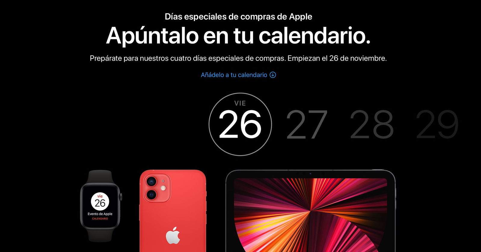 Oficial: estas son las ofertas de Apple por el Black Friday