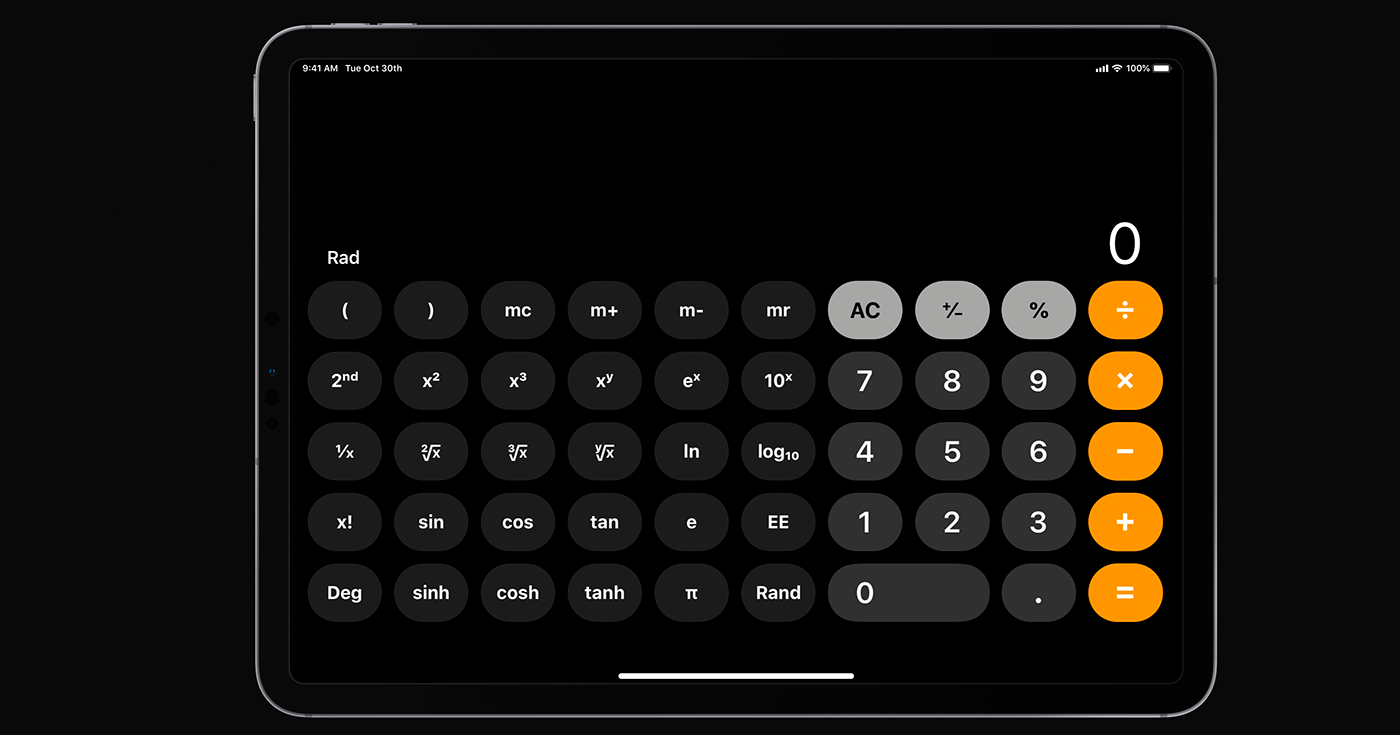 Com usar la calculadora secreta de l'iPad