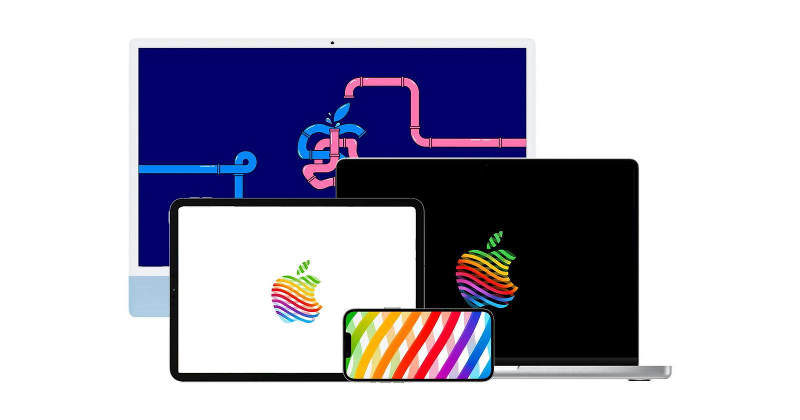 Aquí tienes los wallpapers de las dos nuevas Apple Store