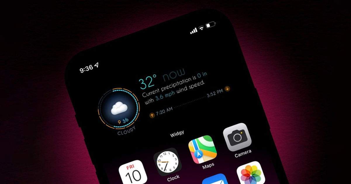 Aquest és el millor widget del temps per a iPhone que hem vist recentment